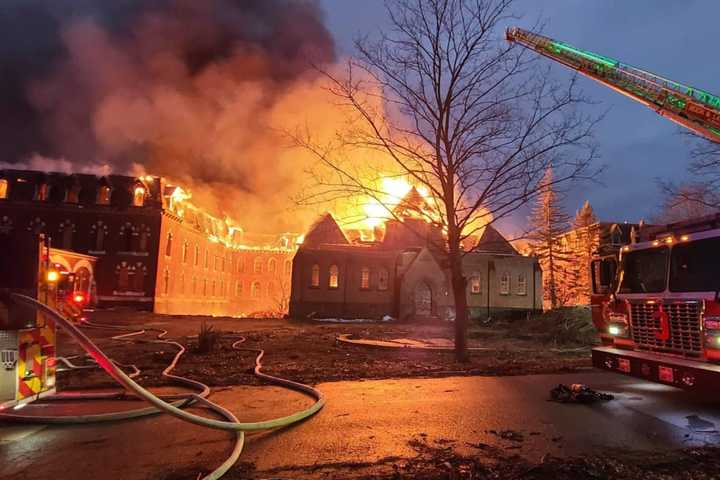 'We Lost A Treasure': Intense Fire Tears Through Historic Former School Building In Region