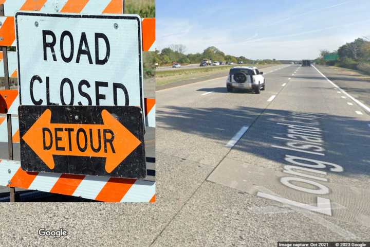 Expect Delays: Weeks Of Full Closures Scheduled On Long Island Expressway In Brookhaven