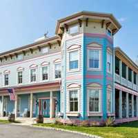 <p>Cutchogue&#x27;s &quot;Big Blue House&quot; is on the market for $4.75 million.</p>