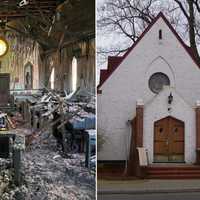 <p>The Church of the Messiah, located in Central Islip on Carleton Avenue, suffered &quot;catastrophic&quot; damage in an early-morning fire on Sunday, June 18.</p>