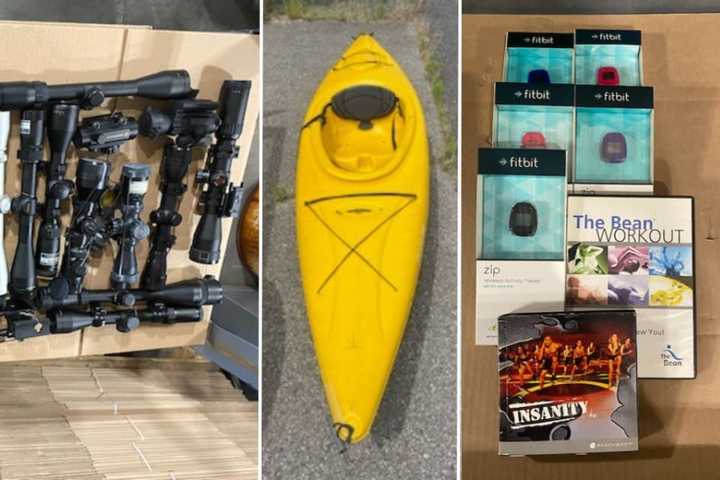 Place Your Bid: Gun Scopes, Kayak, Workout DVDs Up For Grabs At Long Island Police Auction