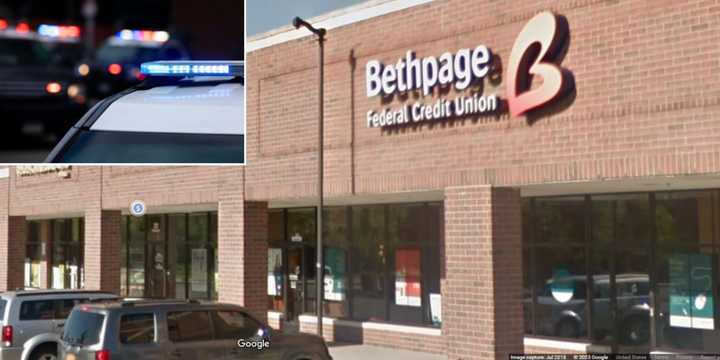 Police are seeking tips after a man robbed the Bethpage Federal Credit Union on South Research Place in Central Islip Thursday morning, June 29.