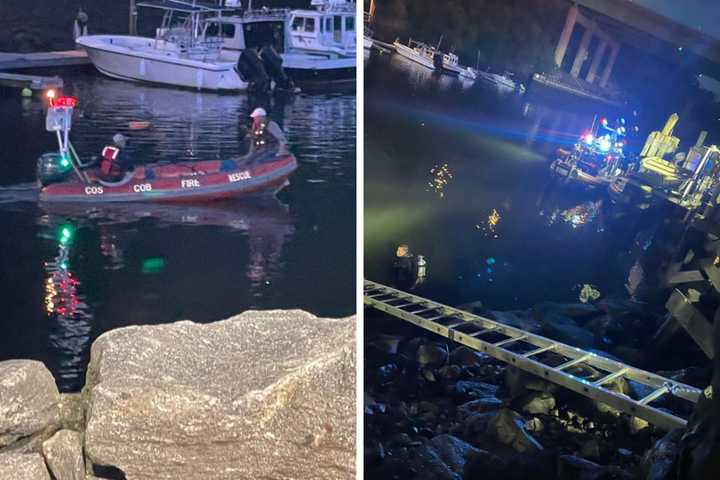 Fatal Crash: Speeding Car Strikes Rock, Lands In River Near Greenwich Border, Police Say