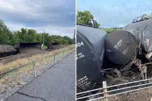 Tanker Train Derails In Region; Amtrak Service Halted West Of Albany