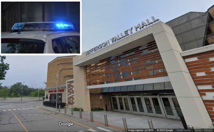 The incident happened in the parking lot of the Jefferson Valley Mall in Yorktown, police said.