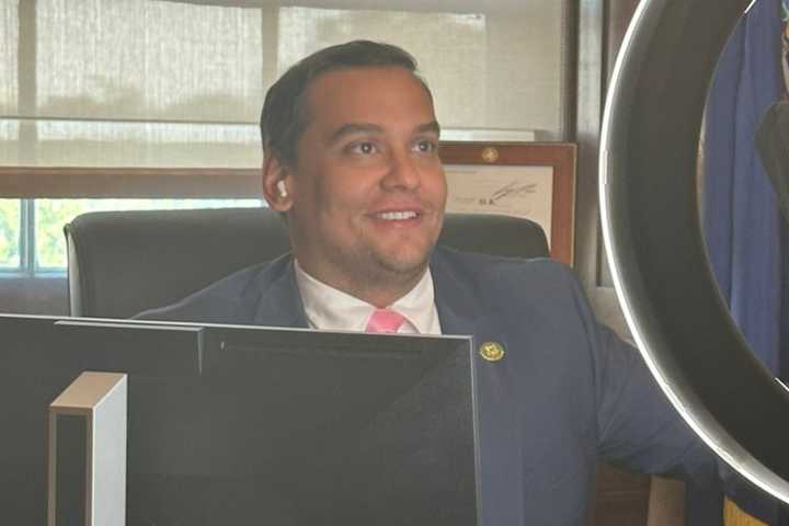 George Santos Fights Sentencing Delay Over Fraud, DOJ Pushes Back In Central Islip Court