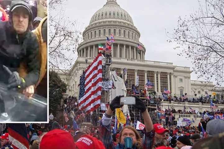 Capitol Riot: Albany Man Who Punched Cop, Stole Shield Sentenced To Federal Prison