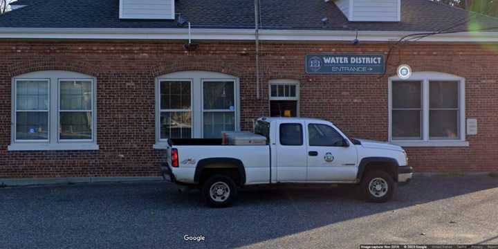 Police are investigating after a work truck (similar to the one pictured) was stolen from the Riverhead Water District Garage on Pulaski Street early Tuesday, Sept. 26.