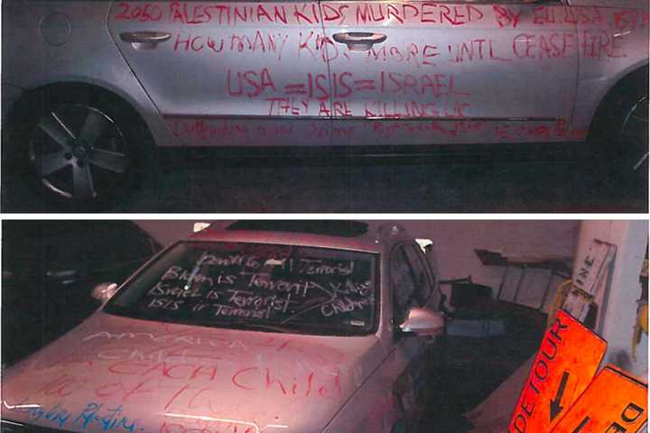 Suspicious Car Covered In Hate Speech Caught In Westchester: Driver Faces Charges, Police Say