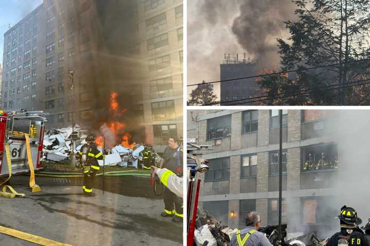 Blaze Damages 12-Story Vacant Building On Old Hospital Property In Port Chester