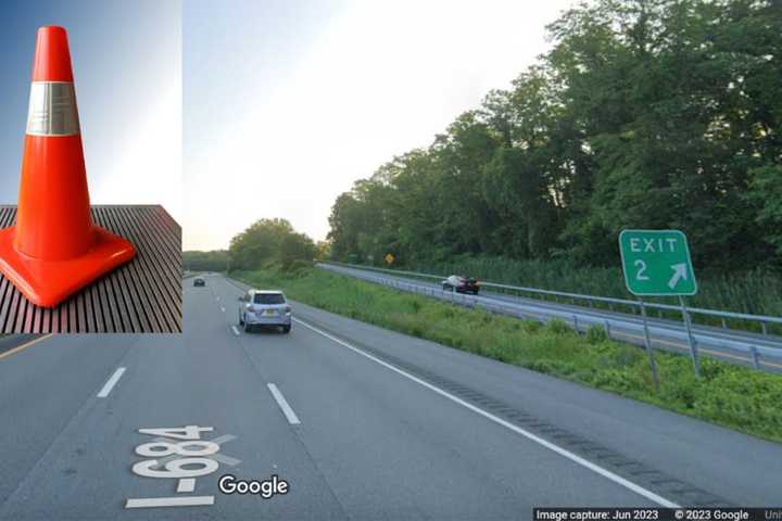 Lane Closures To Affect Traffic On Stretch Of I-684 In Harrison, North Castle For Month