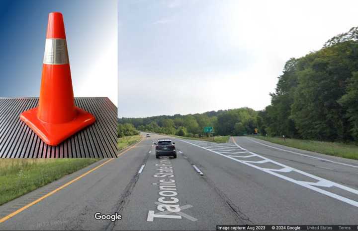 The lane reduction will affect the northbound Taconic State Parkway in Yorktown.&nbsp;