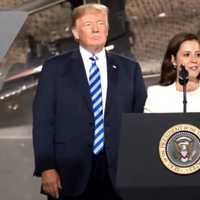 <p>Former President Donald Trump with New York Rep. Elise Stefanik.
  
</p>