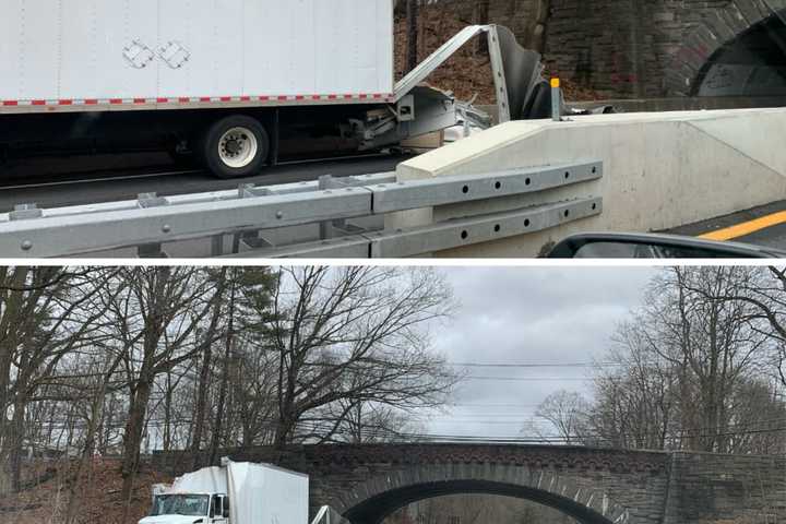 Truck Slams Into Overpass On Parkway In Hudson Valley: Was Following GPS, Police Say