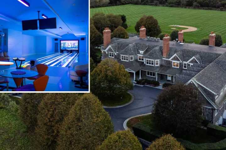 Beyoncé, Madonna's Former Long Island Mansion With Bowling Alley, Climbing Wall Lists For $37M