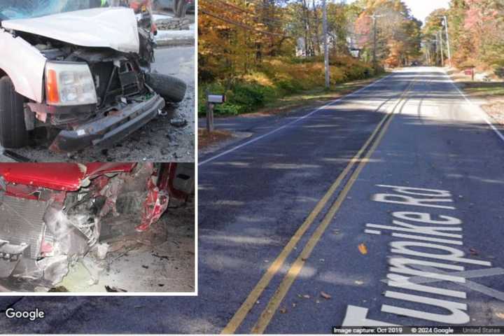 Head-On Crash In Ashby Leaves Man, Woman Seriously Injured