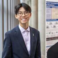 <p>Thomas Cong of Ossining (left) and Christopher Zorn of Irvington (right).&nbsp;</p>