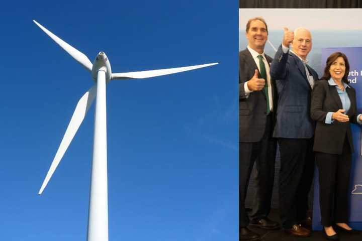 'Just The Beginning': Nation's First Utility-Scale Offshore Wind Farm Completed Off Long Island