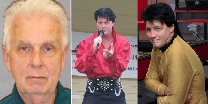 Ronald Rayher (left) was found guilty of manslaughter in the death of popular Elvis and “Star Trek” impersonator, Thomas Krider, also known as TJ Greene.
  
