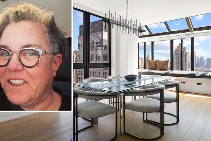 Commack Native Rosie O'Donnell Lists Manhattan Penthouse With Sauna, Private Rooftop For $7.5M