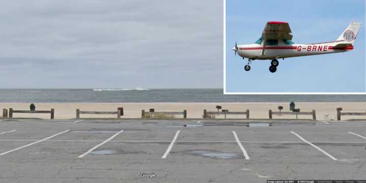 A Cessna plane (similar to the one pictured) made an emergency landing on Cedar Beach in Mt. Sinai on Wednesday evening, May 1.
  
