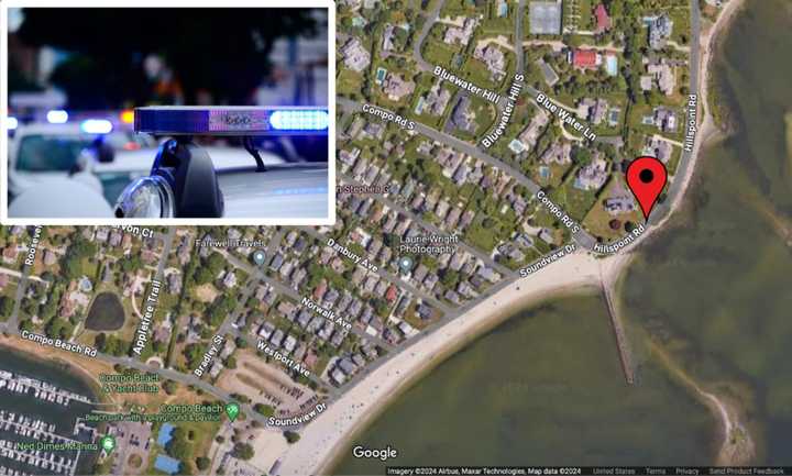 The stolen vehicles were seen driving on Hillspoint Road in Westport near Compo Beach, police said.