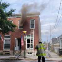 Firefighter Injured Extinguishing Baltimore House Fire