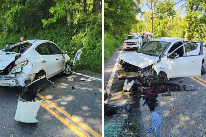 Rollover Crash: Person Hospitalized, Main Road Closed In Northern Westchester