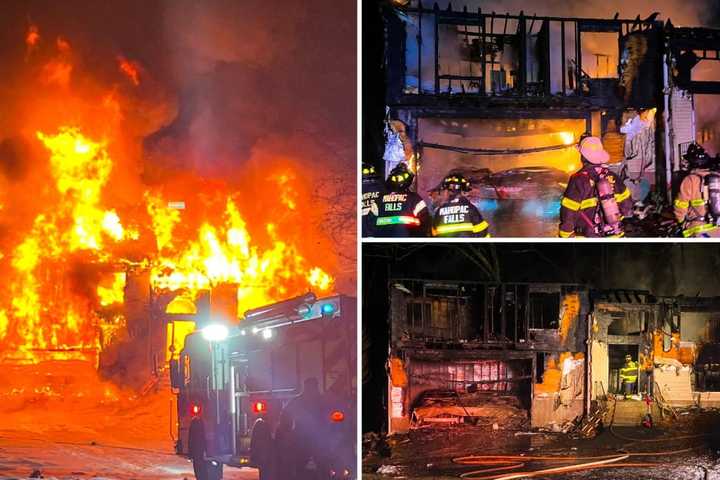 Hudson Valley Home Destroyed In Early Morning Blaze: Occupants, Firefighters Escape Unharmed