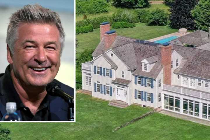 $10M Price Cut: Alec Baldwin's Hamptons Estate Back On Market Complete With Movie Theater