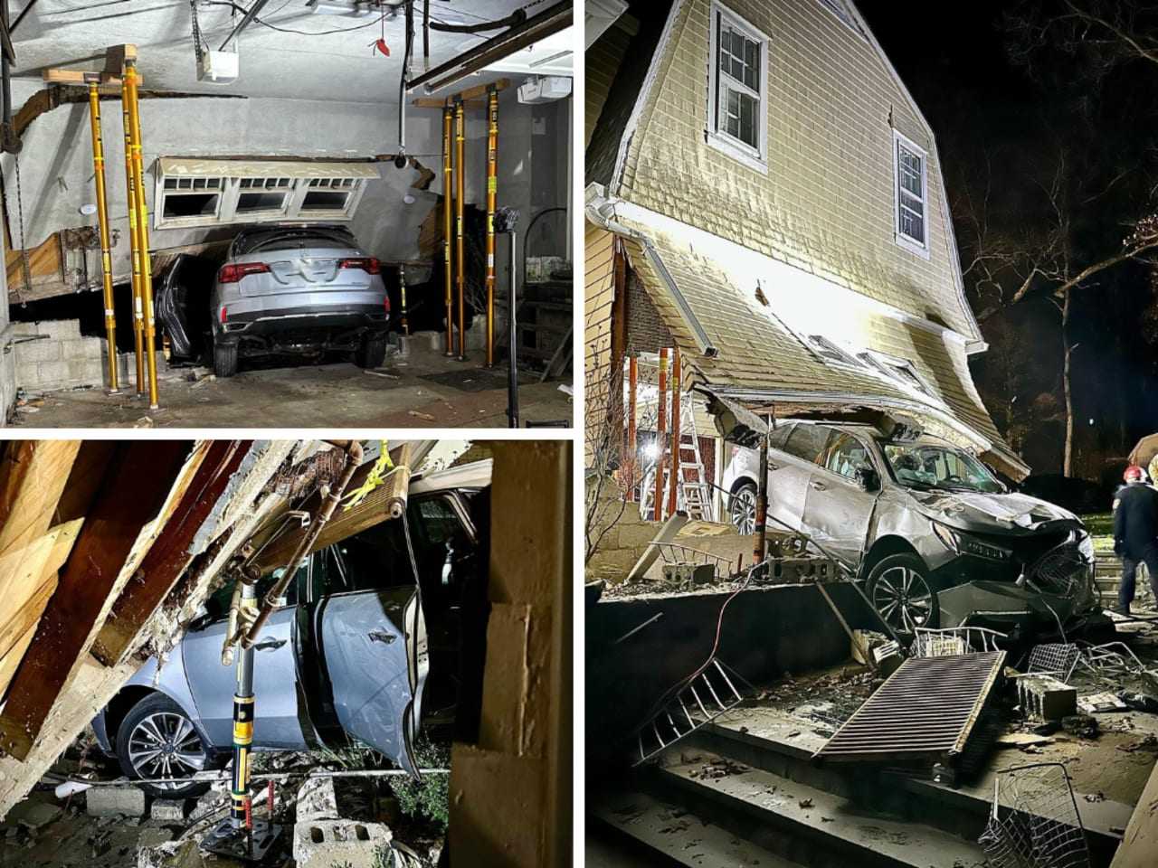 Car Crashes Into Mount Kisco Home Mt. Kisco Daily Voice