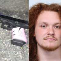Red-Haired Bail Violator Busted With Pink-Handled Pistol In Springfield: Police
