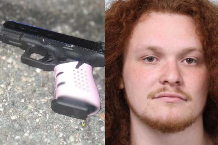 Red-Haired Bail Violator Busted With Pink-Handled Pistol In Springfield: Police