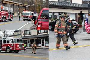 Multiple Departments Respond To Report Of Smoke At Strip Mall In Area