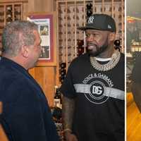 New Update: 50 Cent Makes Stop At Yonkers Stew Leonard's, Meets With Fans, Officials