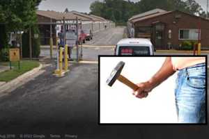 Hammer Wielding Mini-Storage Robber Bites, Kicks Maryland Officers During Dramatic Arrest