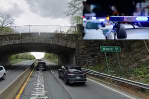 Hutchinson River Parkway Reopens After Truck Slams Into Overpass In New Rochelle