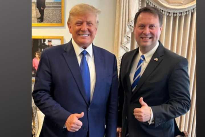 Maryland Republican Hopeful Dan Cox Points Finger At Hogan, Praises Trump In Concession Speech