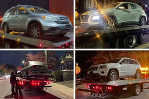 They Get Around: Yonkers Police Impound 42 Vehicles, Charge 2 With Drug Possessions