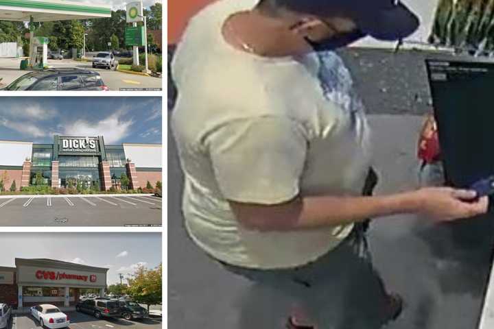 Seen Him? Man Accused Of Using Credit Card Stolen From Nissequogue At Multiple Stores