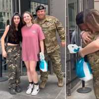 Photobomb: NY Airman Surprises Daughter On School Trip To DC (Video)