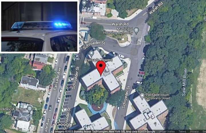 The shooting happened in the area of 1 Schroeder St. in Yonkers by the Palisade Towers apartment complex, police said.