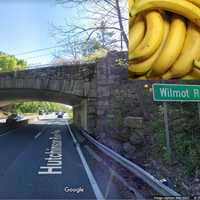 Monkey Business: Truck Carrying Bananas Slams Into Overpass On Parkway In New Rochelle