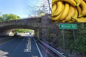 Monkey Business: Truck Carrying Bananas Slams Into Overpass On Parkway In New Rochelle