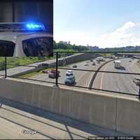 Officer Awarded For Pulling Woman To Safety From I-287 Overpass In Harrison