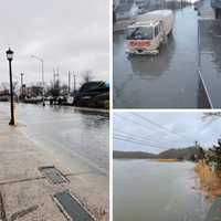 Powerful Pre-Christmas Storm Causes Flooding In Fairfield
