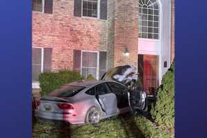 Car Bursts Into Flames After Slamming Into Montgomery County Home