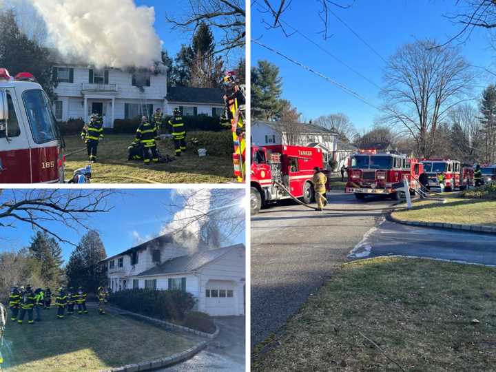 The fire happened in Somers on Barlow Court.