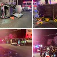 Trapped Driver Rescued From Car After Accident In Harrison