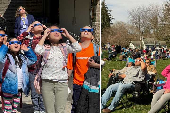 'Rare, Special' Solar Eclipse Leaves Residents, Students In Awe In Westchester